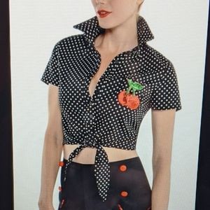 Rockabilly Blouse